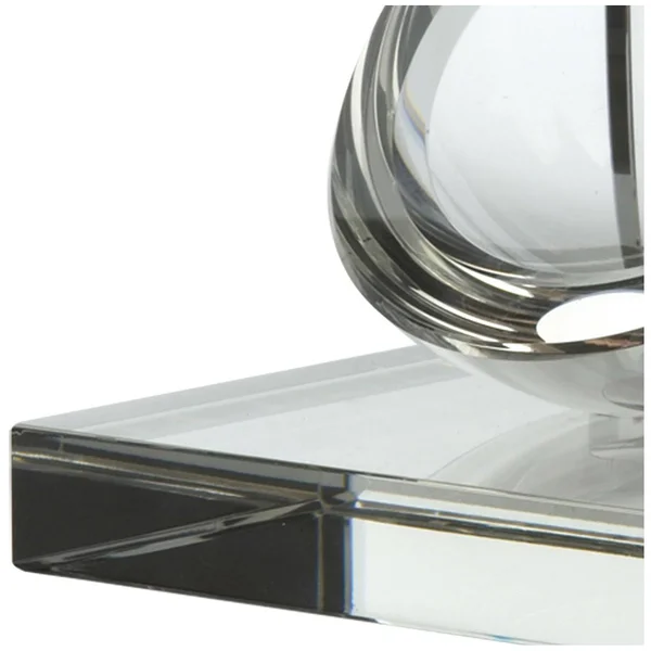 Crystal Sphere Bookends 2pc Set