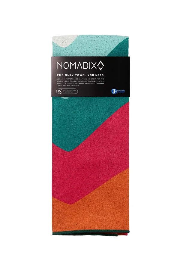 Nomadix Towel - Melt Green Pink
