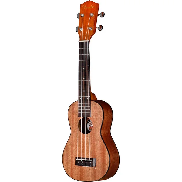 Fender U&Uku Soprano Ukulele - Mahogany Top Satin Body Finish