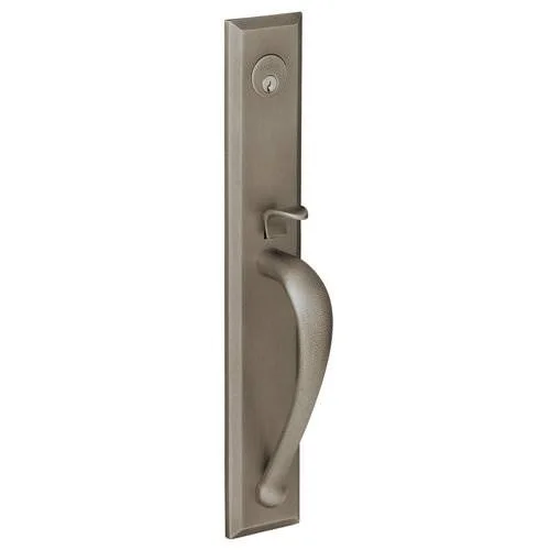 Baldwin M504112RENT Cody Full Escutcheon Right Hand Single Cylinder Entry Mortise Trim - Venetian Bronze