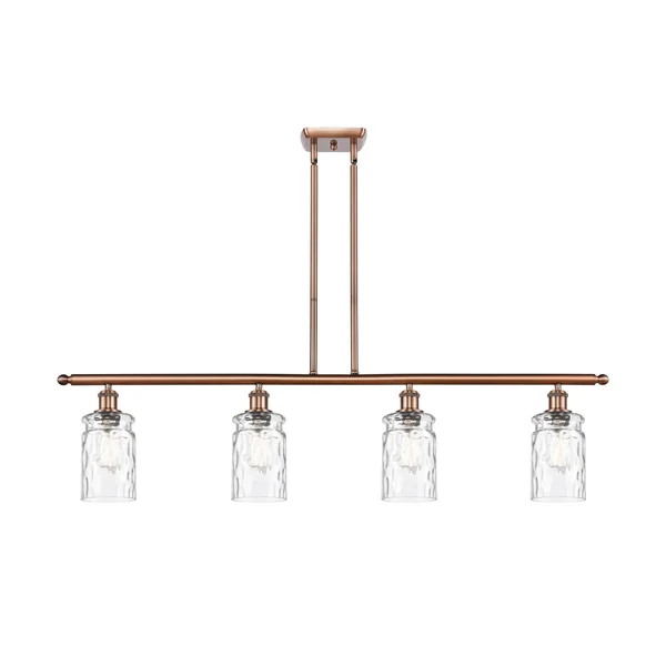 Innovations Lighting-Candor 4 Light Island Light-516-4I-BK-G352-COR-LED