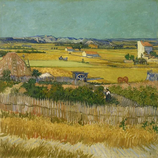 Vincent Van Gogh Canvas Art Picture - The Harvest