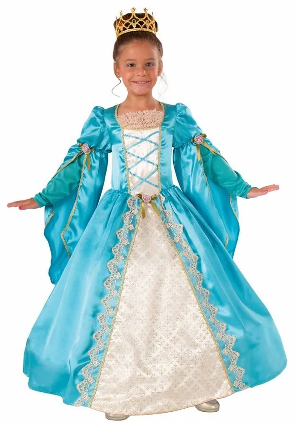 Child's Deluxe Princess Penelope Costume - Blue - L (12-14)