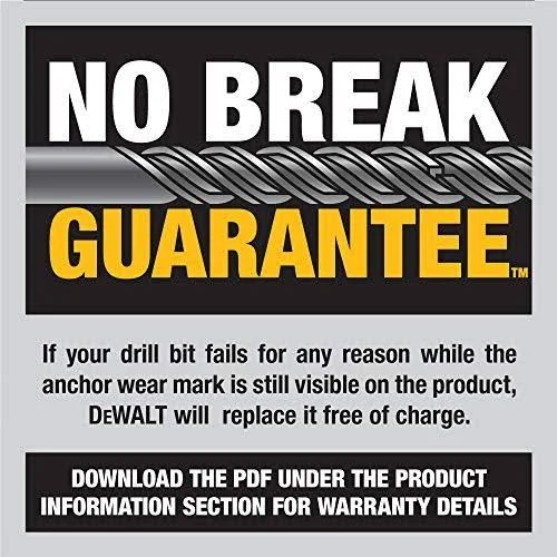 DeWalt DW5858 1-1/2in. x 24in. x 29in. SDS Max Drill Bit
