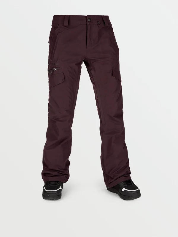 Volcom Aston GORE-TEX (Black Red) Pants Woman
