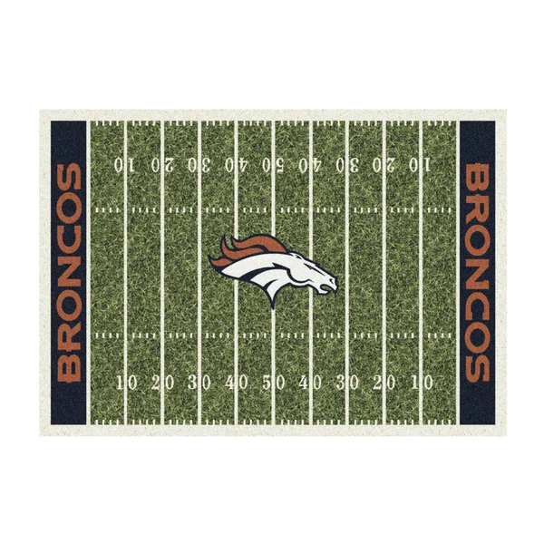 Denver Broncos NFL Home Field Area Rug