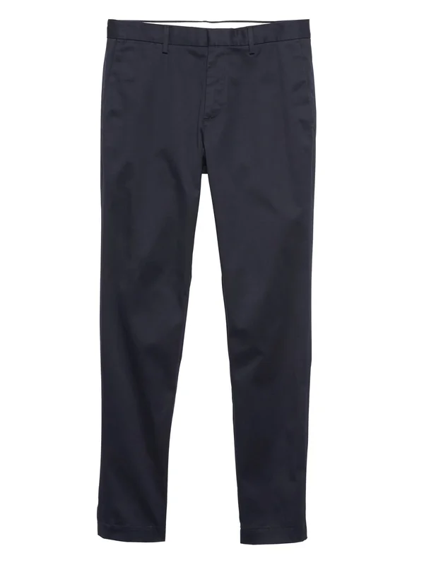 Banana Republic Men's Aiden Slim Rapid Movement Chino Pant Navy Blue Size 30W 32L