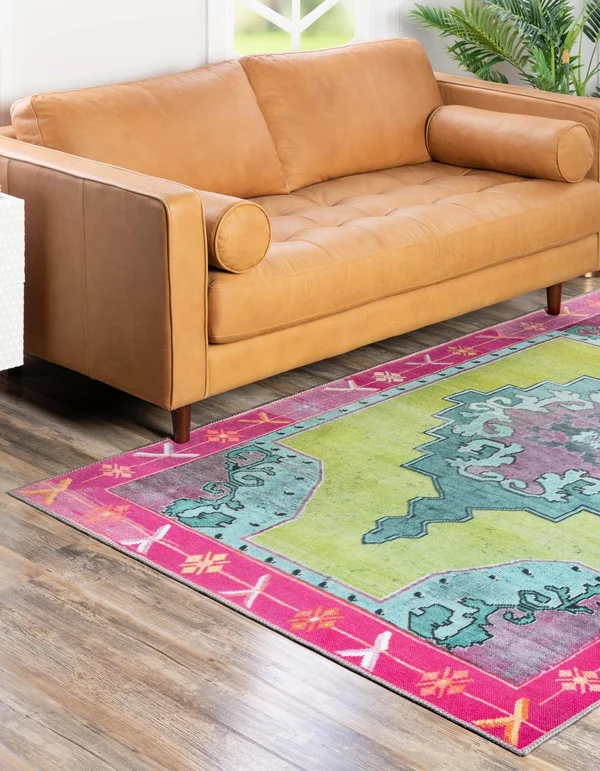 Timeless 3x5 Green Green Area Rug