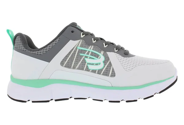 Spira Cloudwalker Women's Athletic Walking Shoe with Springs Nimbus, Charcoal, Mint - 10.5 4E