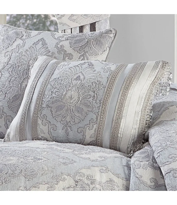 J.Queen New York Iceland Boudoir Decorative Throw Pillow Powder Blue