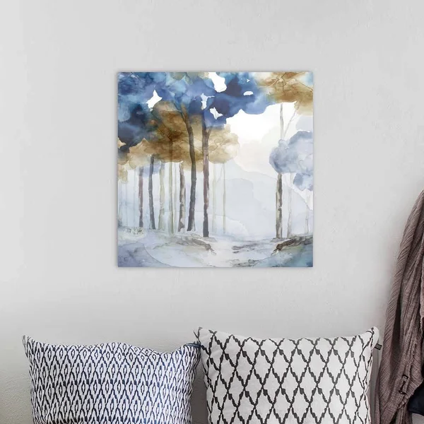 in The Blue Forest I - Canvas Wall Art, 20x20, Great Big Canvas