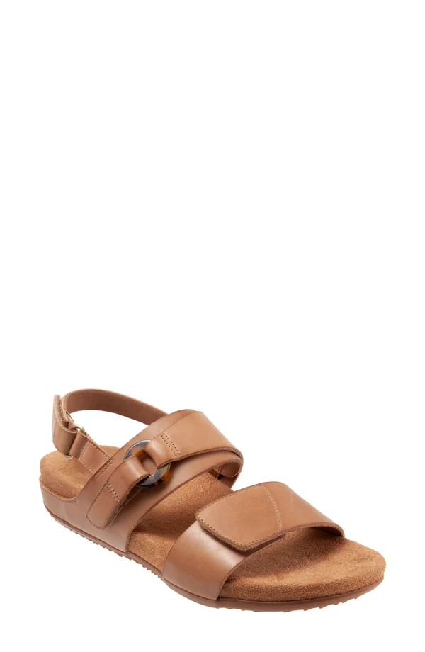 SoftWalk Benissa - Women's Sandal - Tan 6 Medium