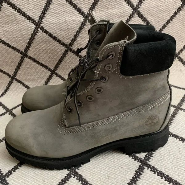 Timberland Shoes - Timberland Premium 6 Grey Nubuck Boots, Color: Gray, Size: 10.5, Mizumar&s Closet