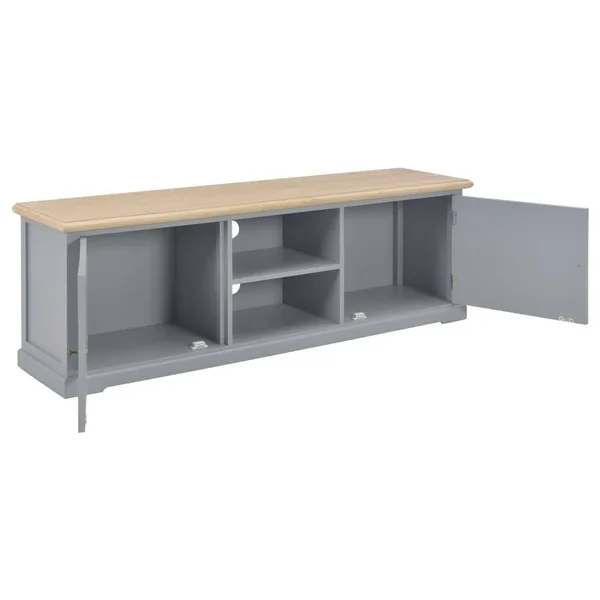 vidaXL TV Cabinet White 47.2x22x11.8x22x15.7x22 Wood