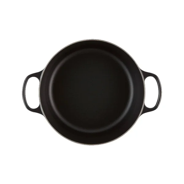 Le Creuset Round Casserole Cast Iron 22 cm Satin Black