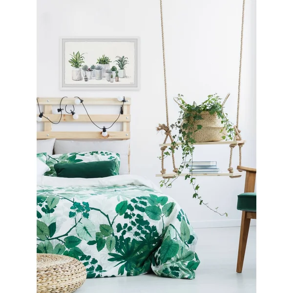 &Indoor Pot Plants& Framed Painting Print - 30 x 20