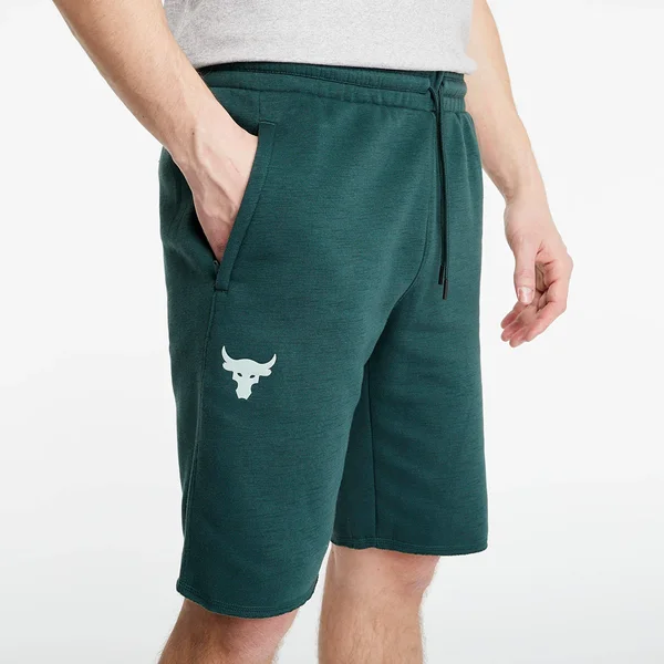 Under Armour Project Rock CC Fleece Short Green