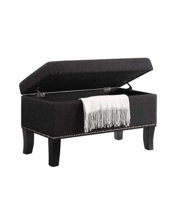 Convenience Concepts Designs4Comfort Winslow Storage Ottoman - Gray