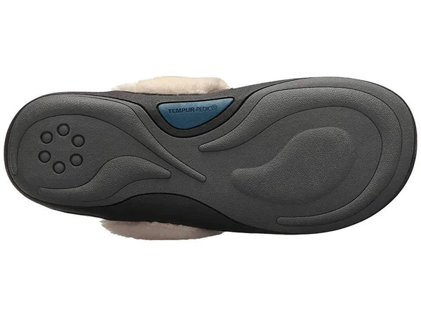 Women's Tempur-Pedic Kensley Slipper, Size 6 W - Grey