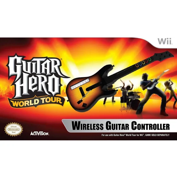 Wii Guitar Hero World Tour - Stand Alone Guitar