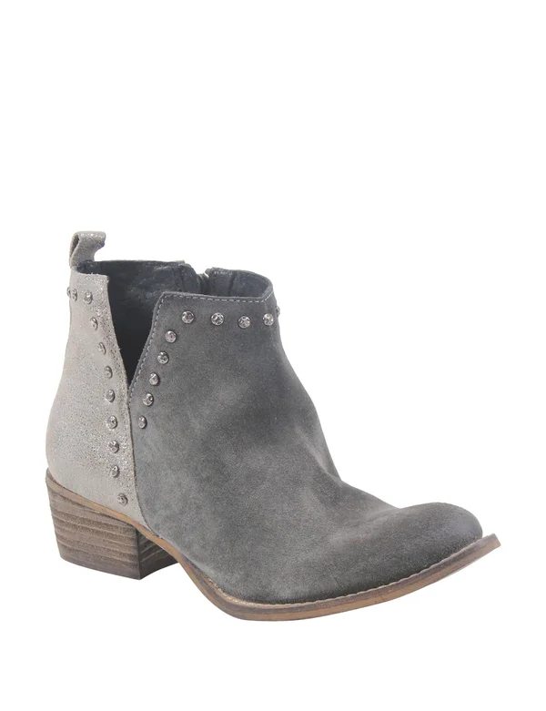 Women's Diba True Short Order Ankle Boot, Size: 6.5, Gray
