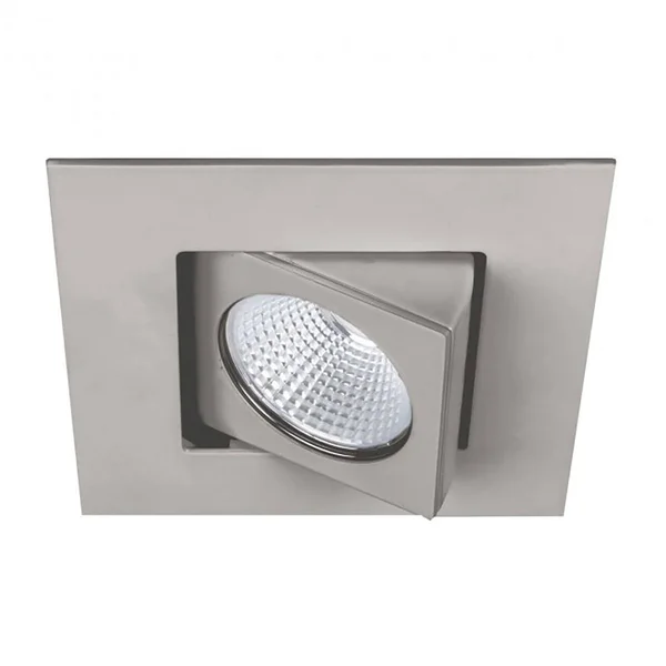 WAC Lighting Oculux 3.5-inch LED Square Adjustable Trim - Color: Nickel - R3BSA-S930-BN