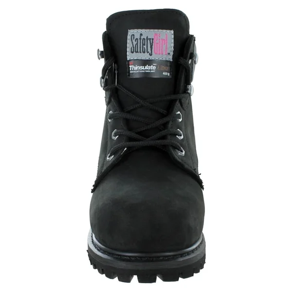 Safety Girl II Insulated Work Boot - Black Steel Toe