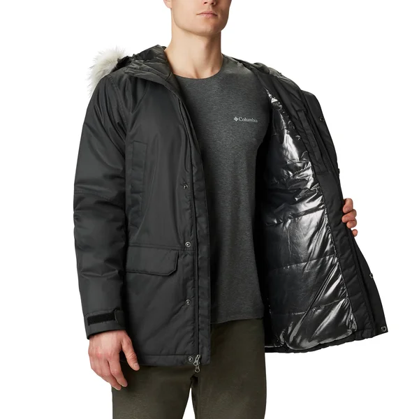 Columbia Men's Penns Creek II Parka - Large - Black