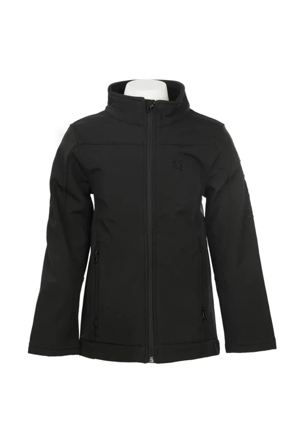 Cinch Boy's Solid Bonded Jacket - Black