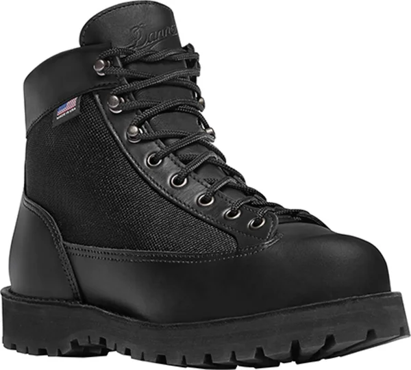 Danner Men's Light 6x22 Gore-Tex Hiking Boot - Size: 6, Black Full Grain Leather/Nylon