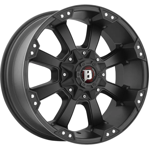 Ballistic Black 845 Morax Wheels 845790655-12FB