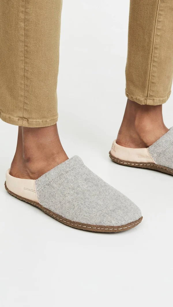 SOREL Nakiska Scuff Women's Slippers Natural Tan : 11 B