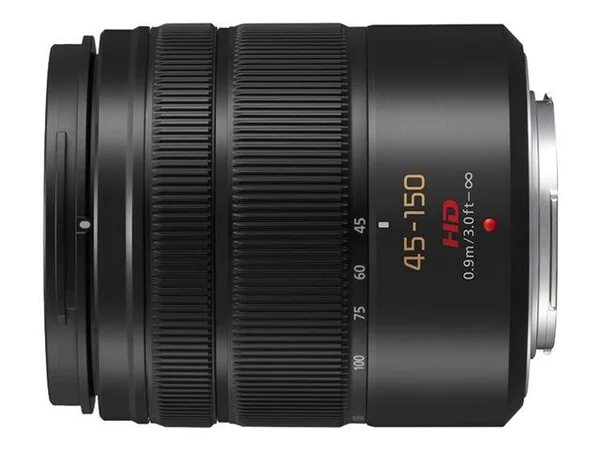 Panasonic Lumix H-FS45150 Telephoto Zoom Lens for Micro Four Thirds - 45mm-150mm - F/4.0-5.6 - Black