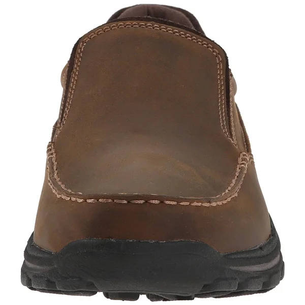 Men's Skechers, Braver Rayland Slip on Casuals 10 Brown