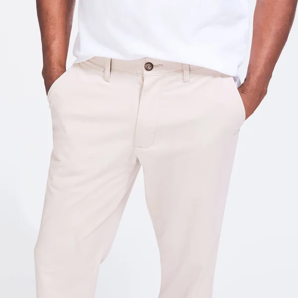 Nautica Men's Classic Fit Flat Front Deck Pant True Stone, 40x30