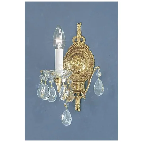Classic Lighting 5531-RB-C Madrid 1 Light Wall Sconce