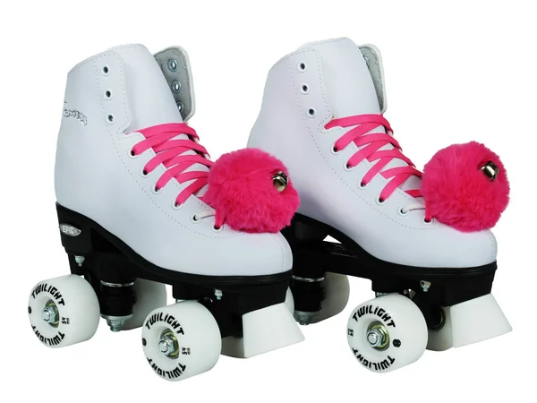 Epic Princess Twilight Indoor/Outdoor Quad Roller Skates, Size: Youth 5, Pink