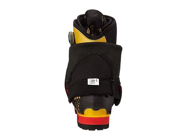 La Sportiva G2 SM Mountaineering Boot Black/Yellow - 45.5