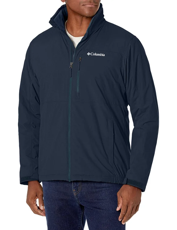 Columbia Men's Collegiate Navy Northern Utilizer Jacket