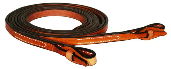 Circle Y Goodnight Split Reins Black