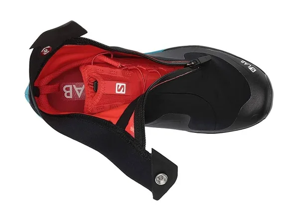 Salomon S/Lab XA Alpine 2 Shoe - 6.5 - Black - Transcend Blue, Racing Red