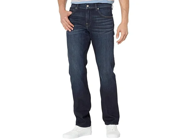 7 for All Mankind Straight Men's Jeans Los Angeles Dark : 32 One Size