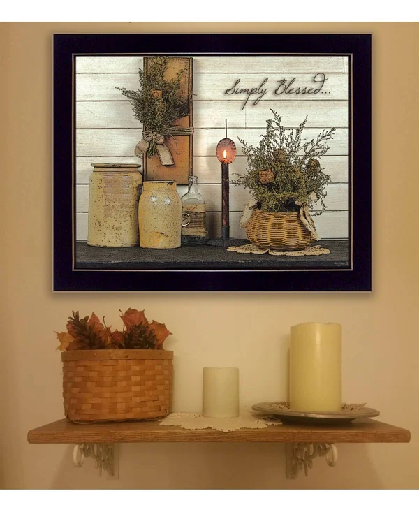 Trendy Decor 4U Simply Blessed Printed Wall Art