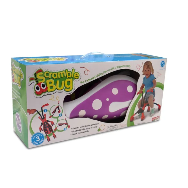 Scramblebug Ride On, Purple