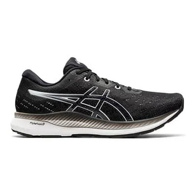 Asics EvoRide Running Shoes Ladies, Size 7, Black/White