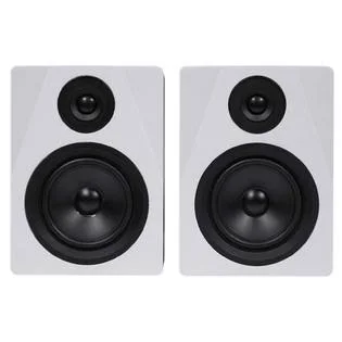 Rockville Pair Rockville APM5W 5.25x22 250W Powered USB Studio Quality Bookshelf Speakers