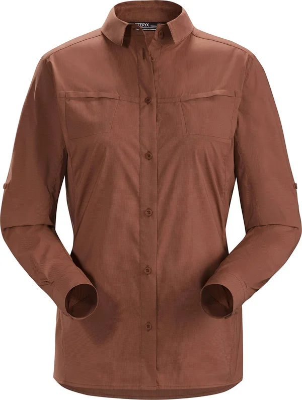Arc&teryx Fernie Long Sleeve Shirt Women's Clothing Redox : XL
