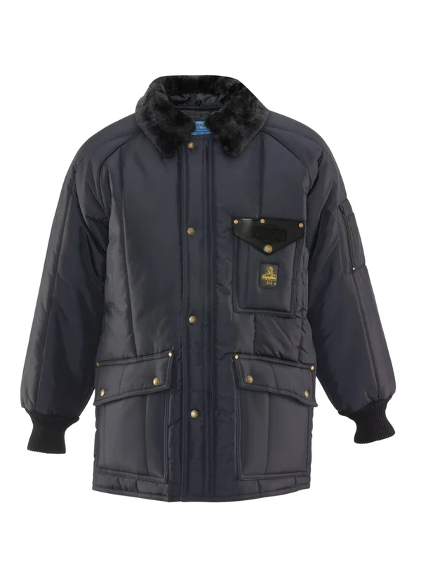 Refrigiwear Men's, Navy Insulated Jacket, XL, Blue