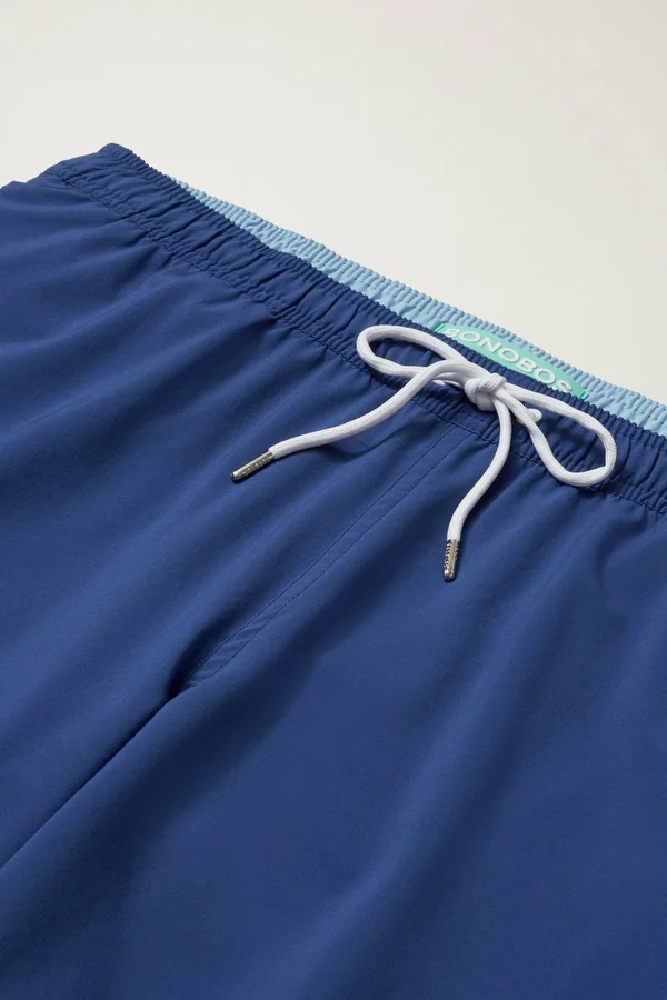 Bonobos Riviera Recycled Swim Trunks - Blue - Trunks