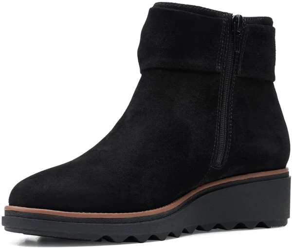 Clarks Sharon Salon Women's Boots 9437574 - 6.5 B - Medium - Black